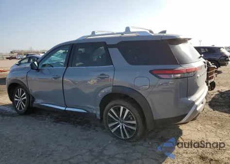 2025 Nissan Pathfinder Platinum 4Wd из США, поврежденный, VIN 5N1DR3DK3SC224638